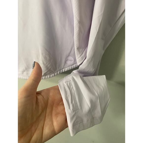 Ni-Ling Women's SPF Running Jacket, Lavender Size Medium - Picture 2 of 4